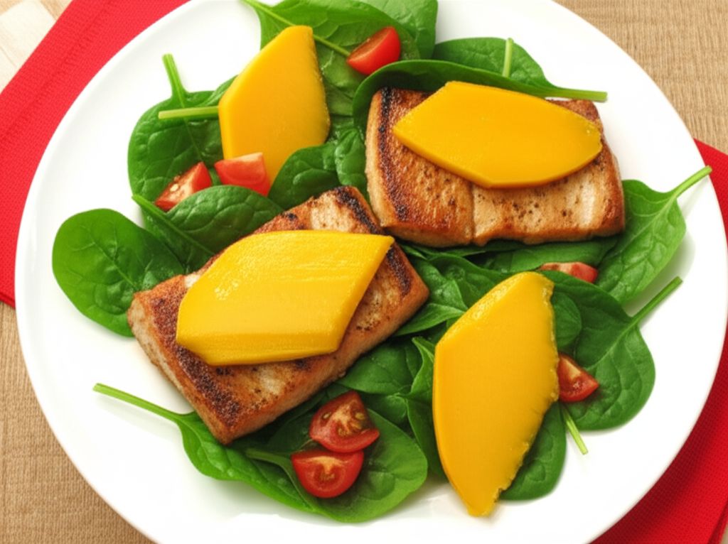 Grilled Swordfish Salad