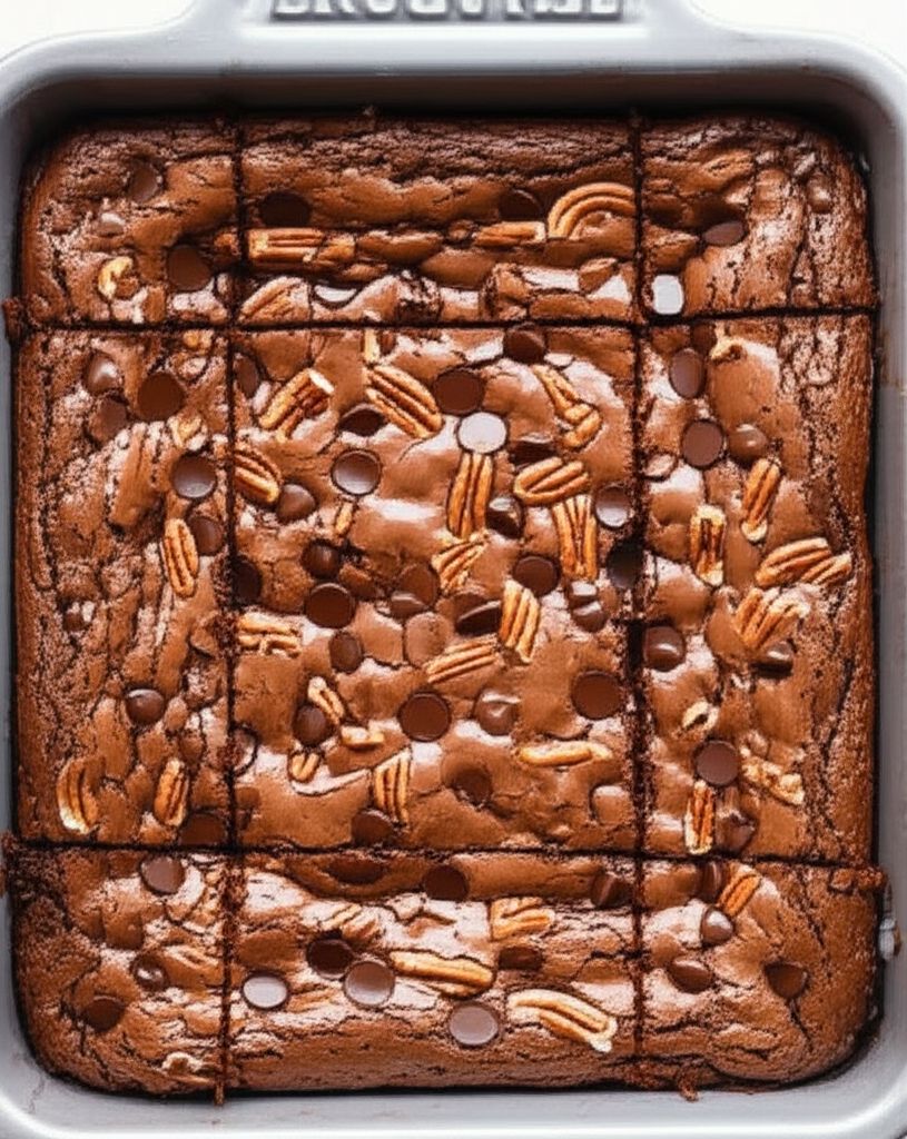 High Altitude Deep Dish Brownies