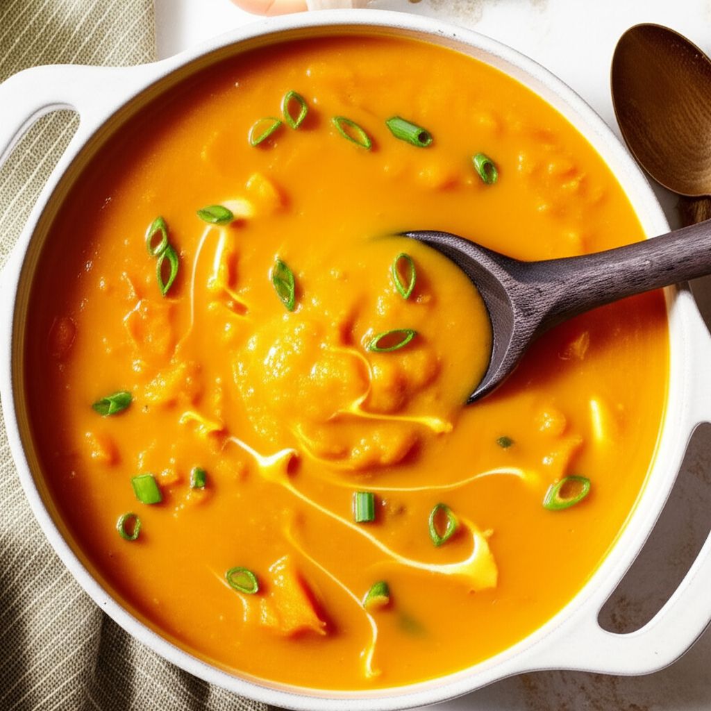 Holiday Apple Butternut Squash Soup