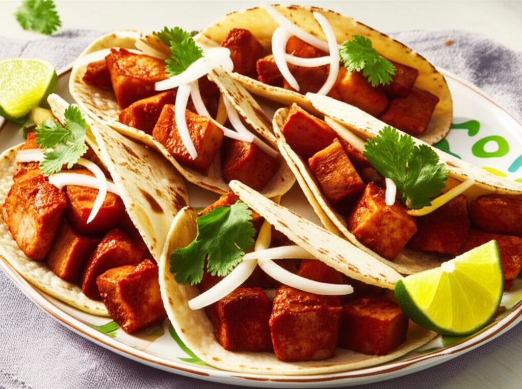 Home-style Tacos al Pastor (Chile and Pineapple Pork Tacos)