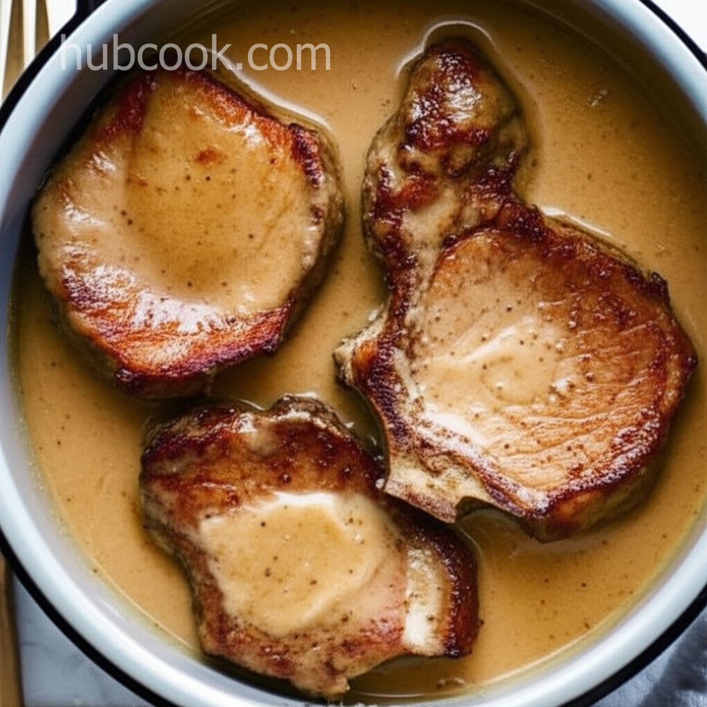 Instant Pot Pork Chops and Gravy