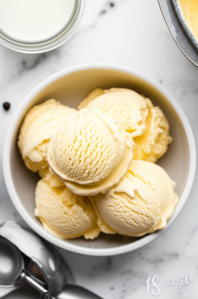Italian Crema Ice Cream (Gelato alla Crema)