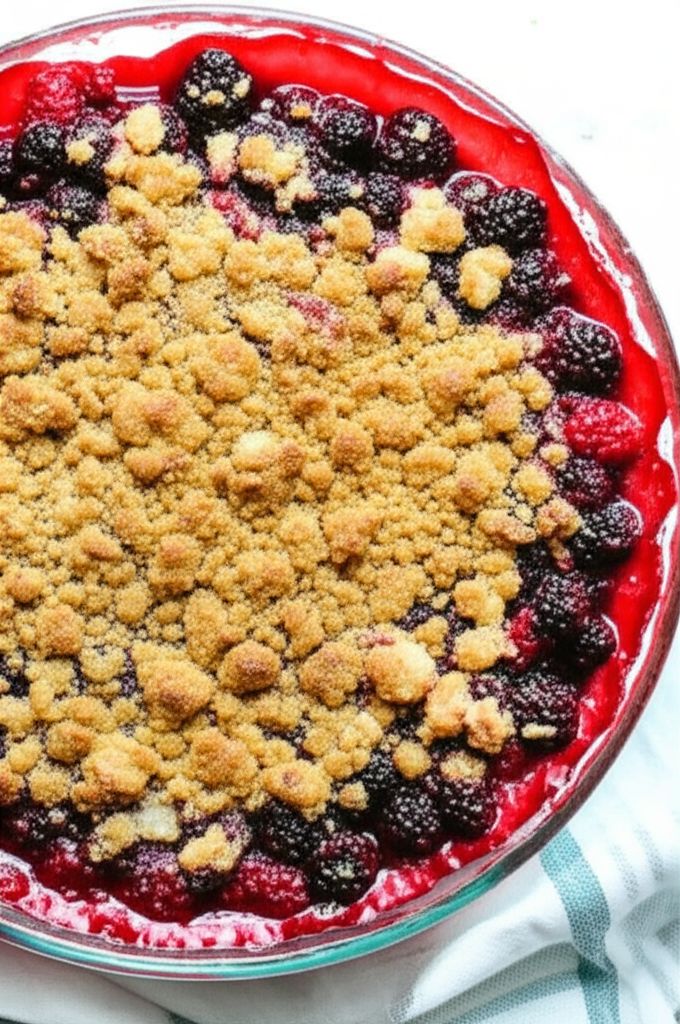 Jumbleberry Browned Butter Crisp