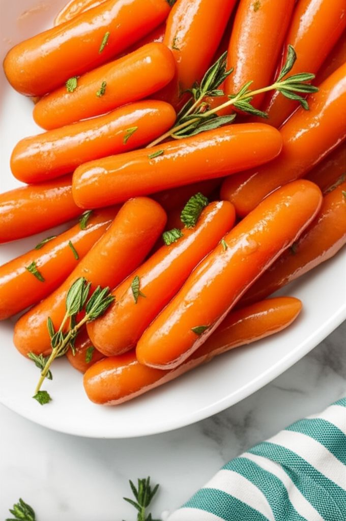 Lemon Honey-Glazed Carrots