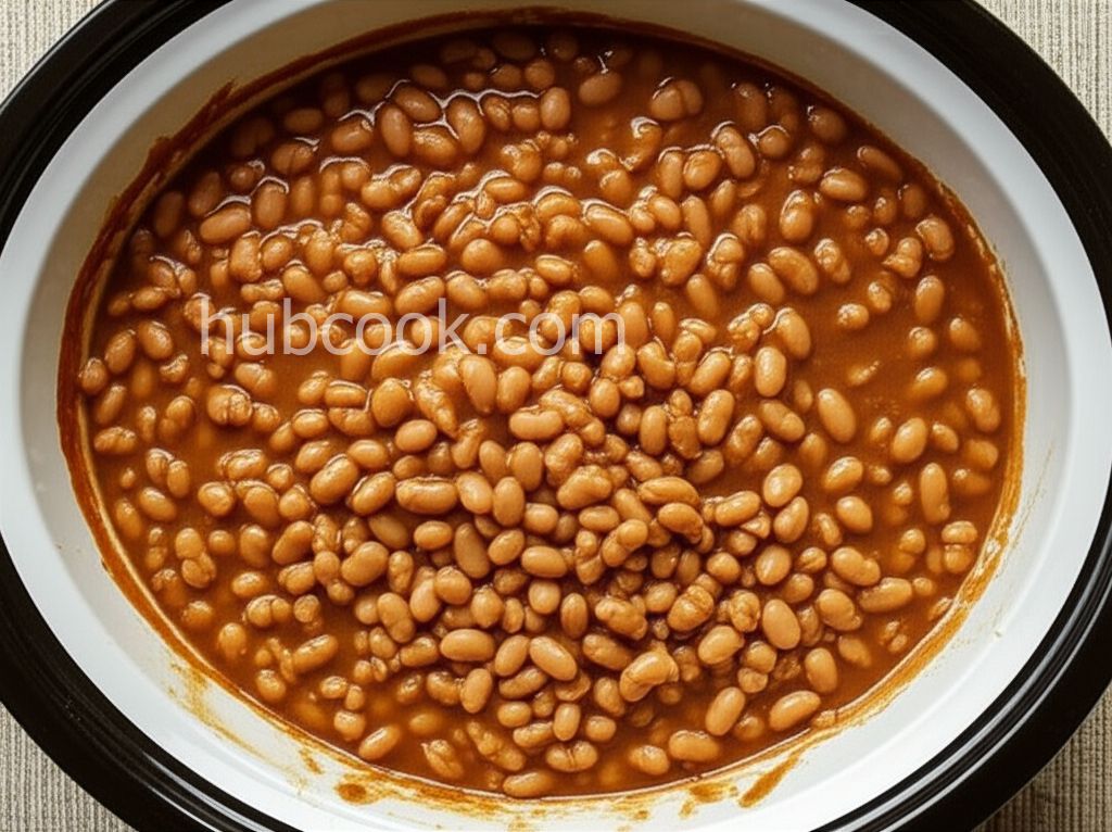 Maple and Ginger Baked Beans
