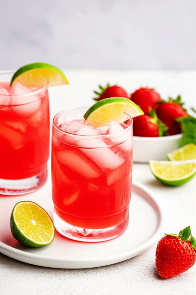 Mexican Strawberry Agua Fresca