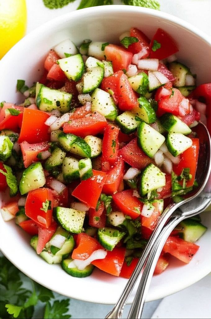 Middle Eastern Tomato Salad