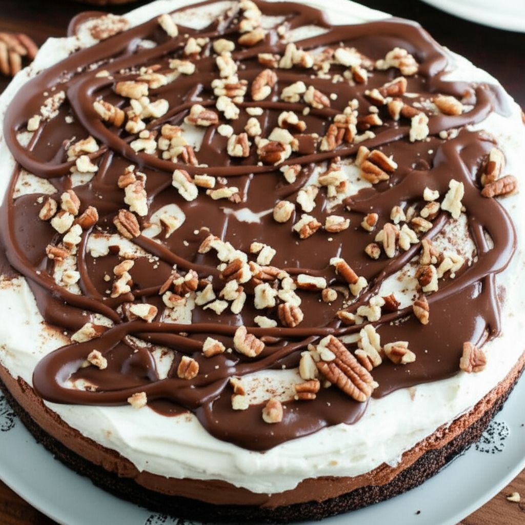 Mississippi Mud Cheesecake