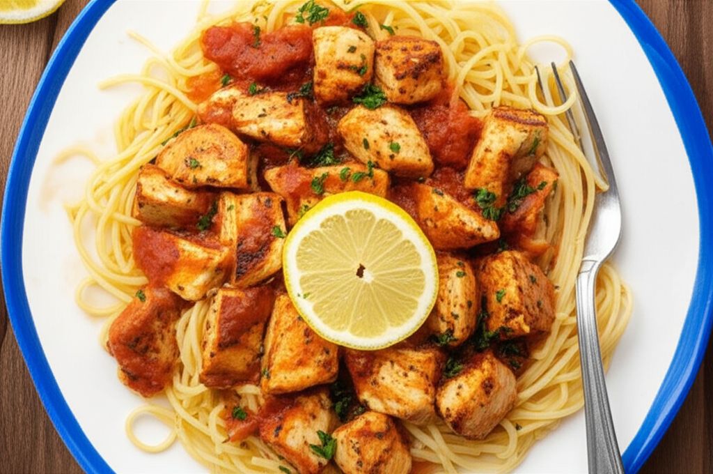 Not Really Chicken Scampi