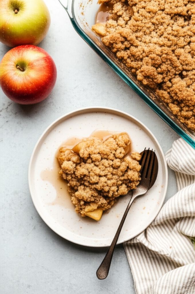 Oatmeal Cookie Apple Crisp