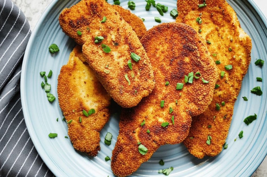 Old-Fashioned Chicken Cutlets
