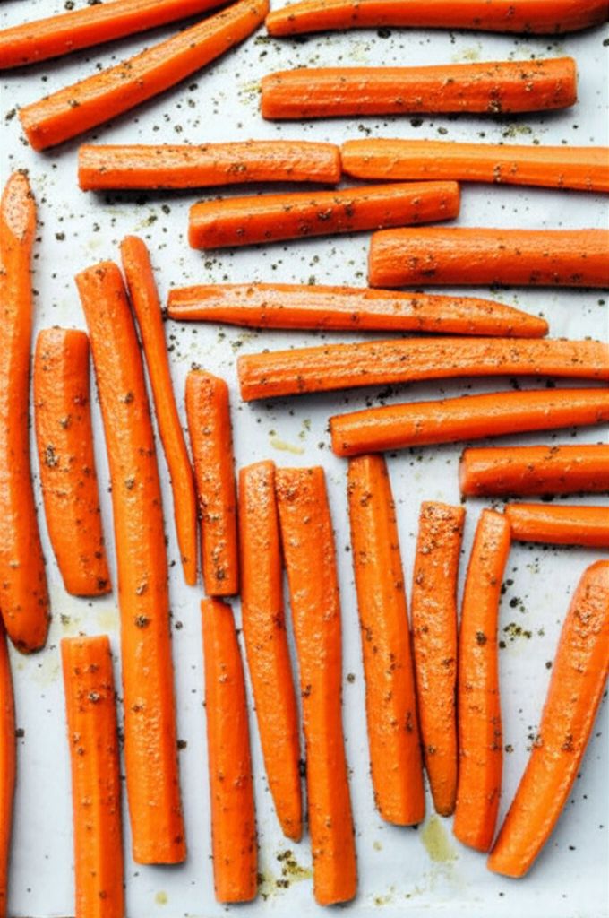 Oregano Roasted Carrots