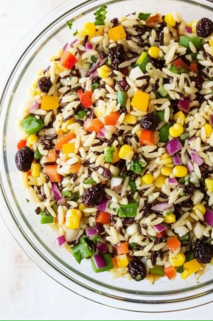Orzo and Wild Rice Salad