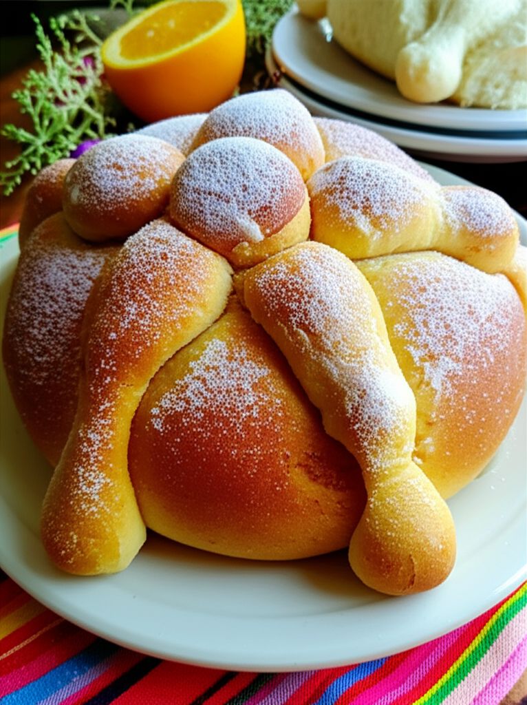 Pan de Muertos (Mexican Bread of the Dead)