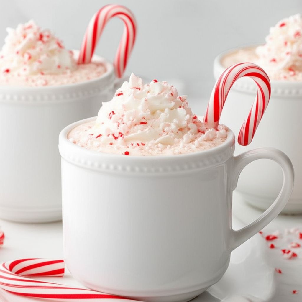 Peppermint White Hot Chocolate