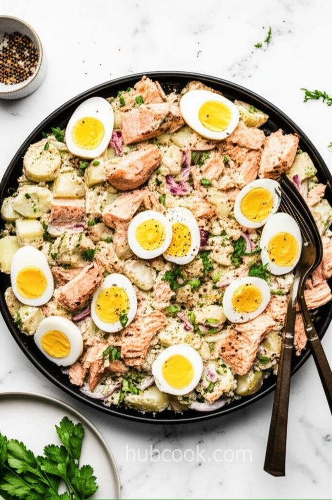 Potato and Salmon Salad
