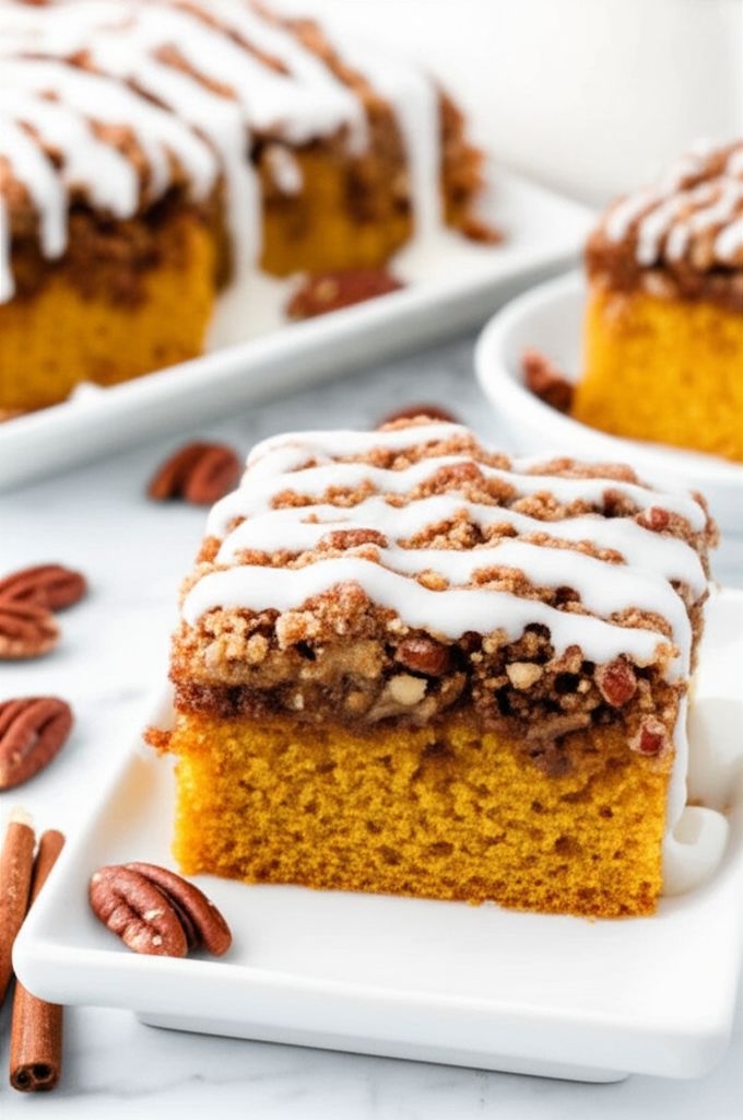 Pumpkin Crunch Coffee Cake