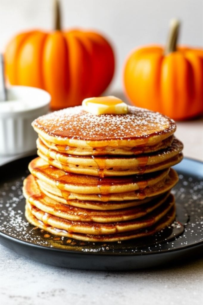 Quick and Easy Pumpkin Pancakes