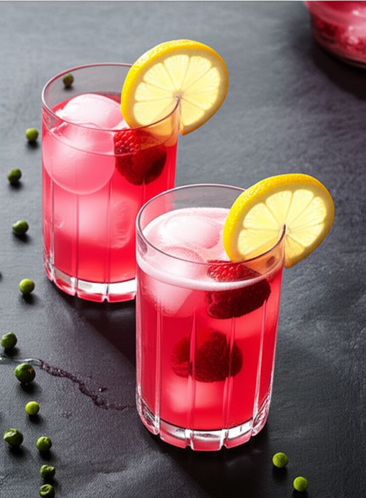 Raspberry Corona Punch
