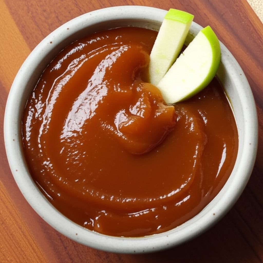 Reduced Sugar Spiced Apple Butter