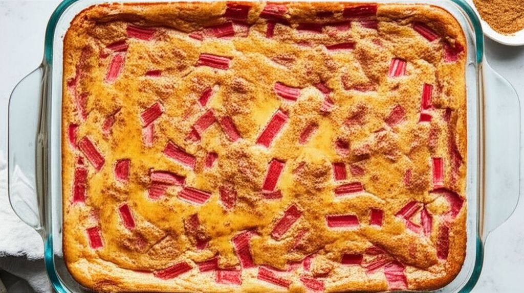 Rhubarb Hot Dish