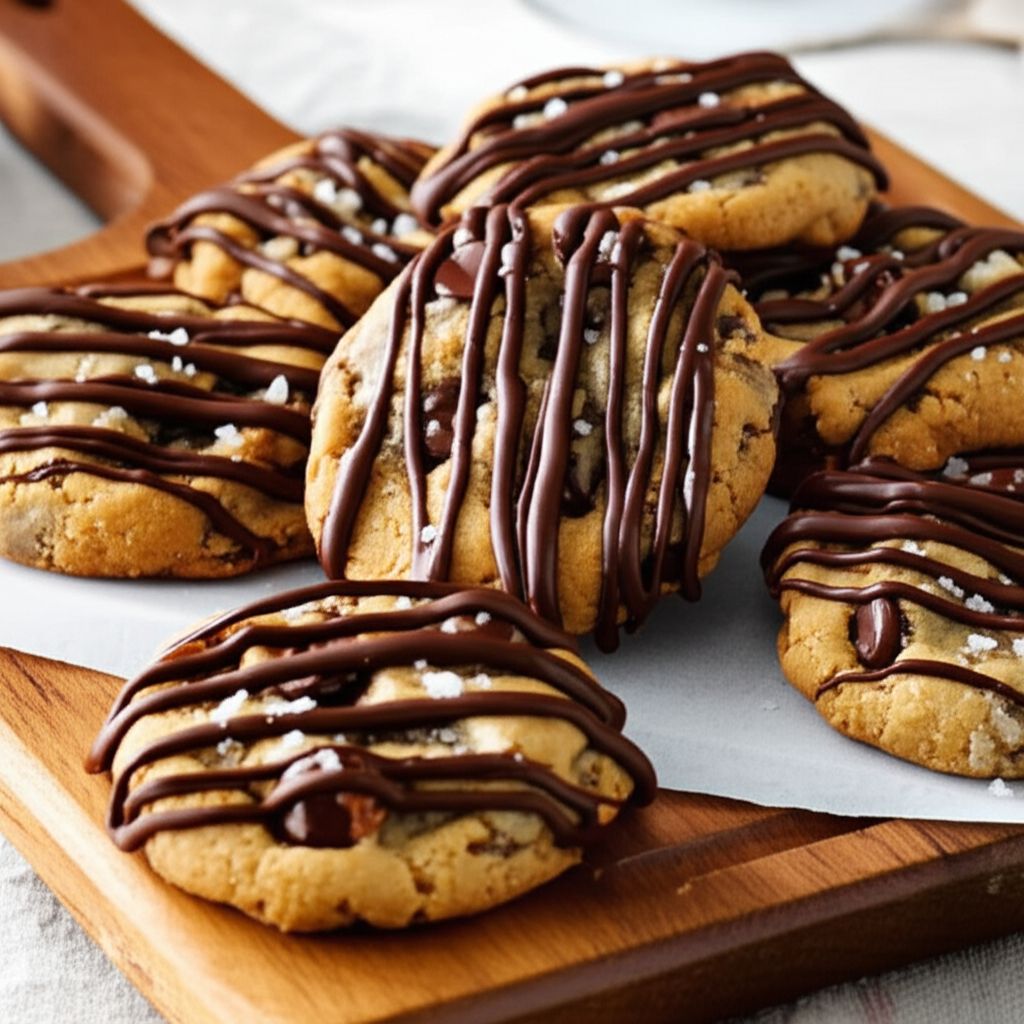 Salted Caramel Chocolate Chip Cookies from Reynolds® Parchment Paper
