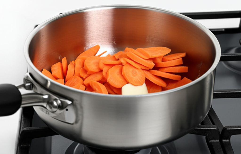 Sauteed Carrots with Borage