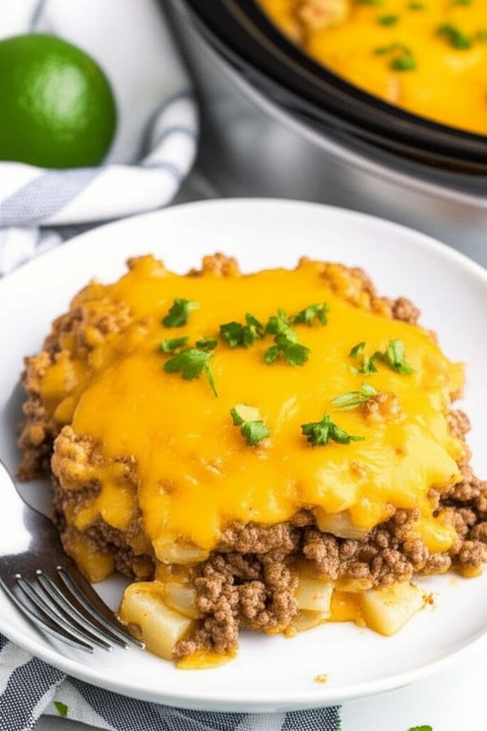 Slow Cooker Cowboy Casserole