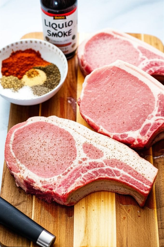 Smoky Grilled Pork Chops