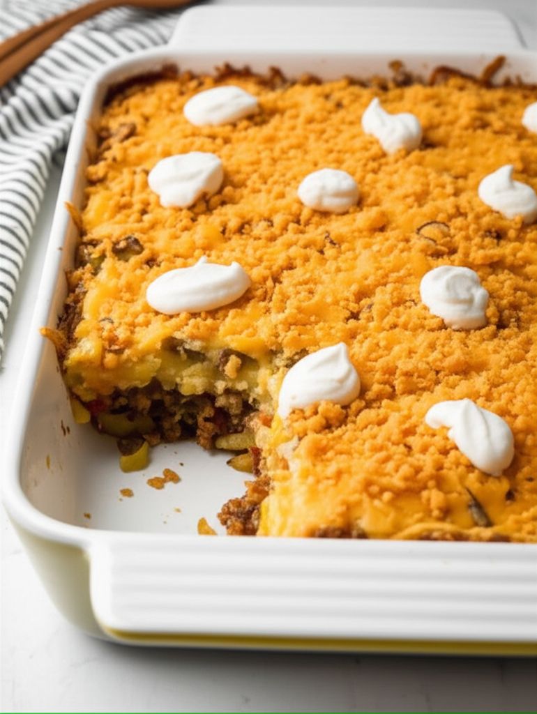 Southwest Squash Casserole