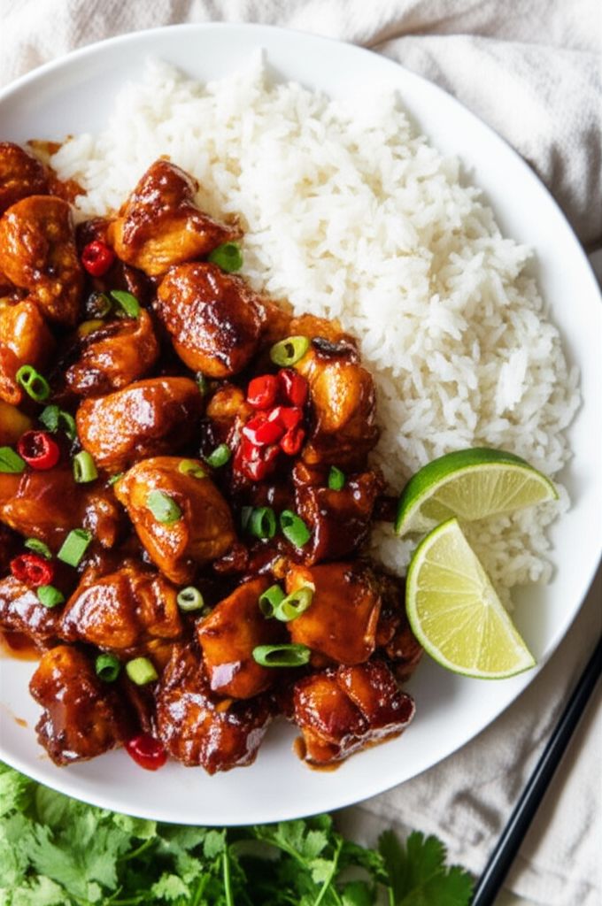 Spicy Caramel Chicken