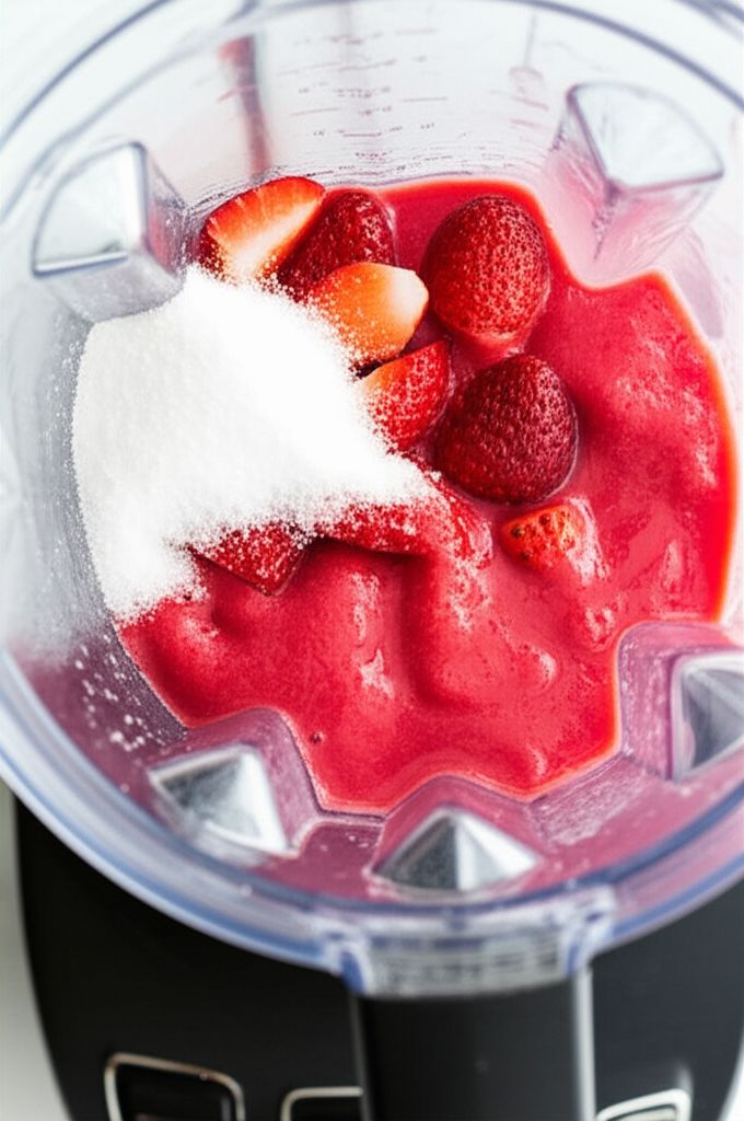 Strawberry Frose (Frozen Rose Slushy)