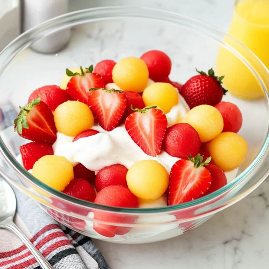 Strawberry-Melon Summer Salad