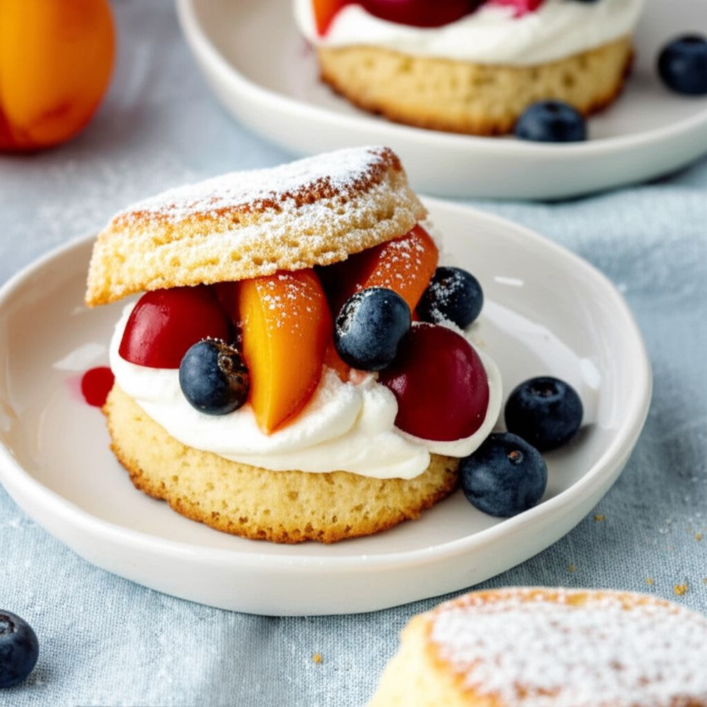 Summer Fruit Shortcakes