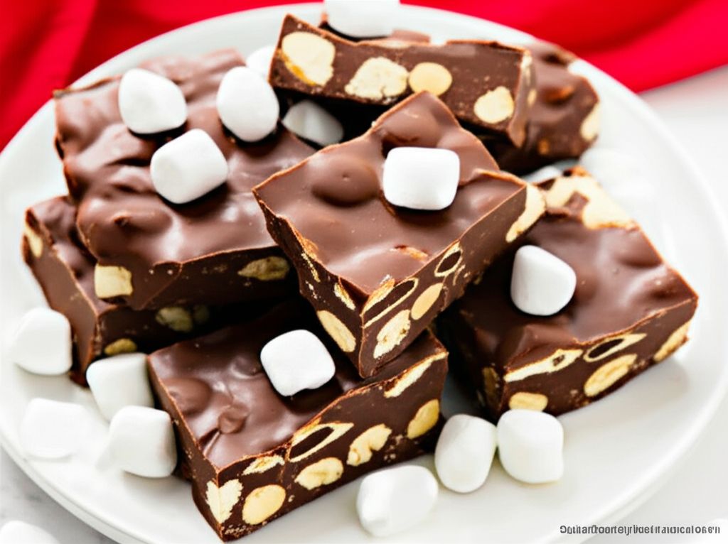Super Easy Rocky Road Candy