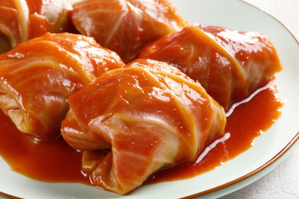 Sweet and Sour Stuffed Cabbage