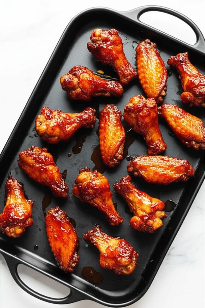 Sweet Chili and Orange Marmalade Glazed Chicken Wings
