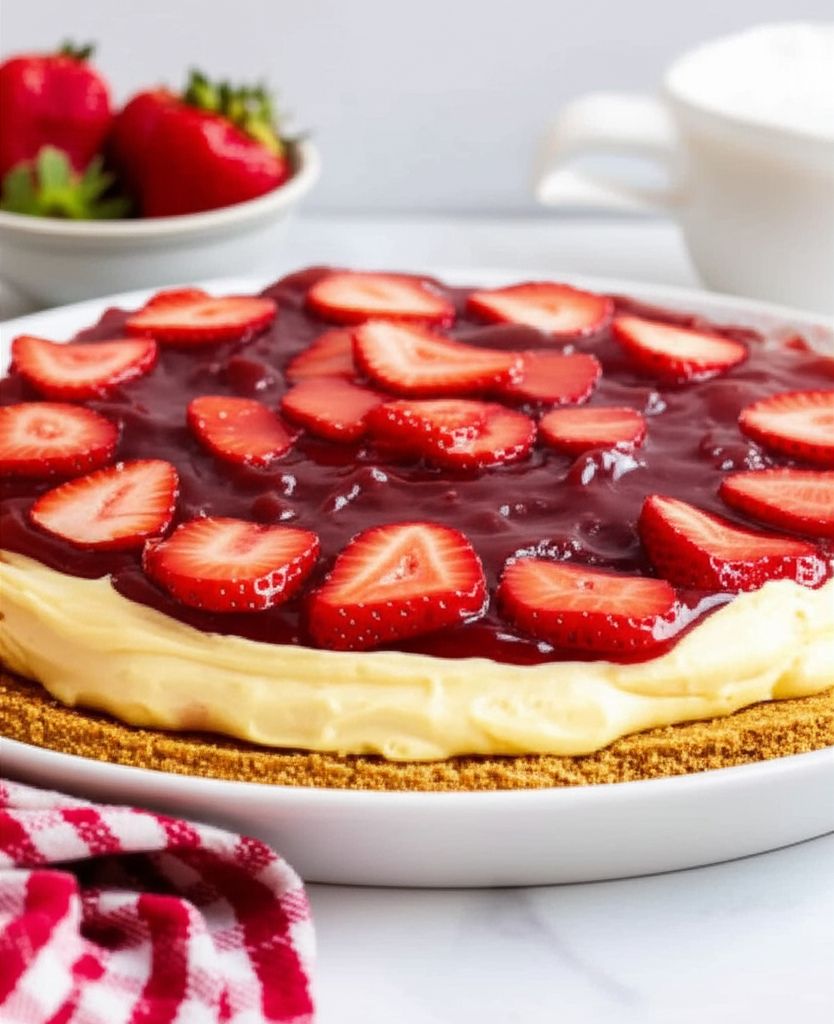 Sweet Lady Dane Strawberry Pie