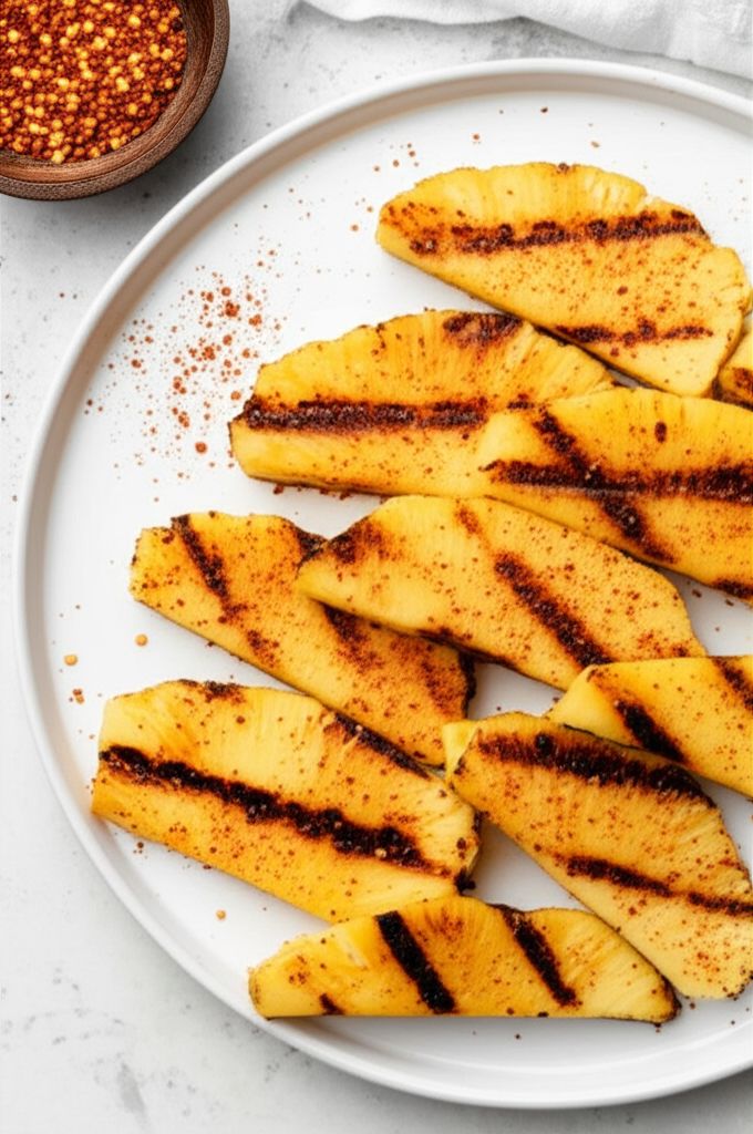 Tajin Grilled Pineapple