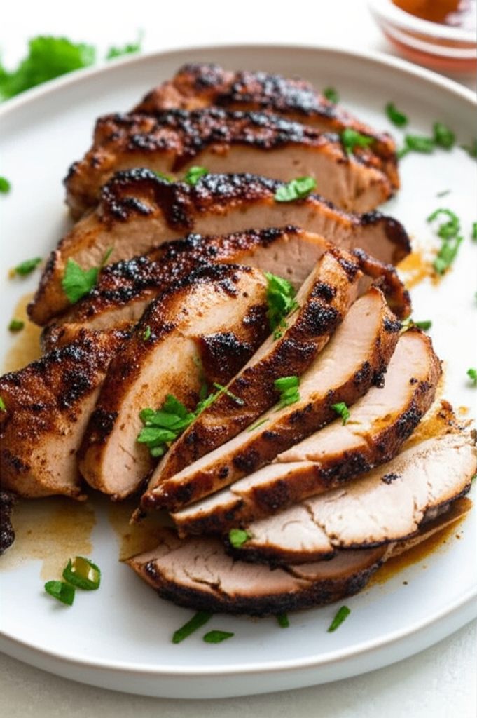 Tangy Grilled Pork Tenderloin