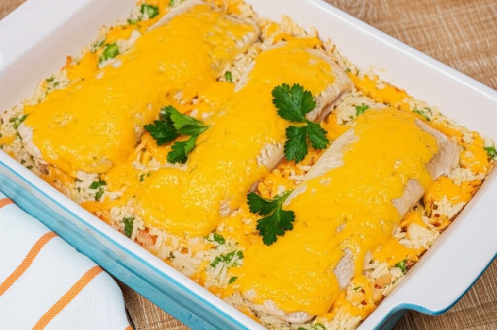 Tilapia All-in-One Casserole