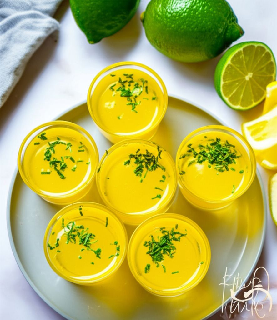 Top Shelf Sparkling Margarita Jell-O