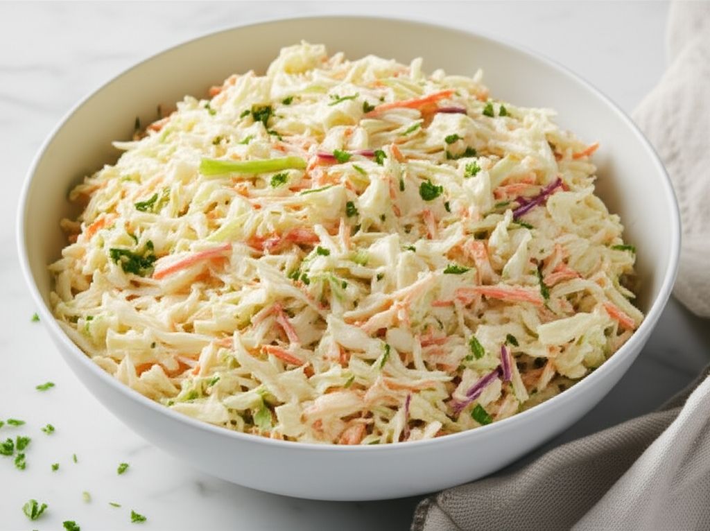 Traditional Creamy Coleslaw
