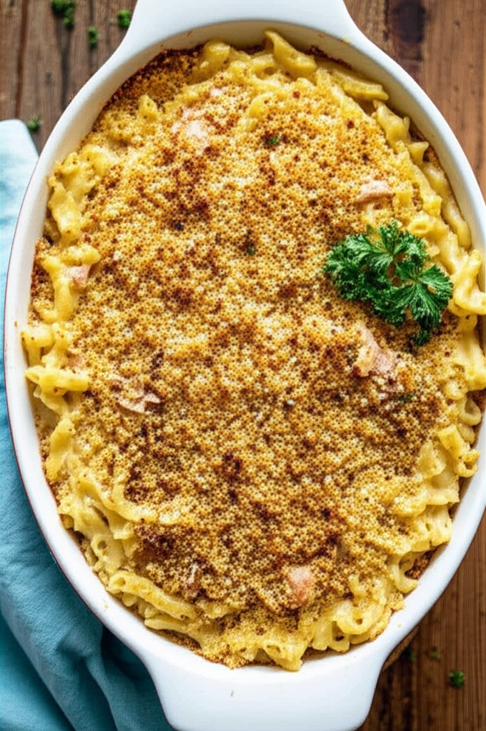 Tuna Stroganoff Casserole