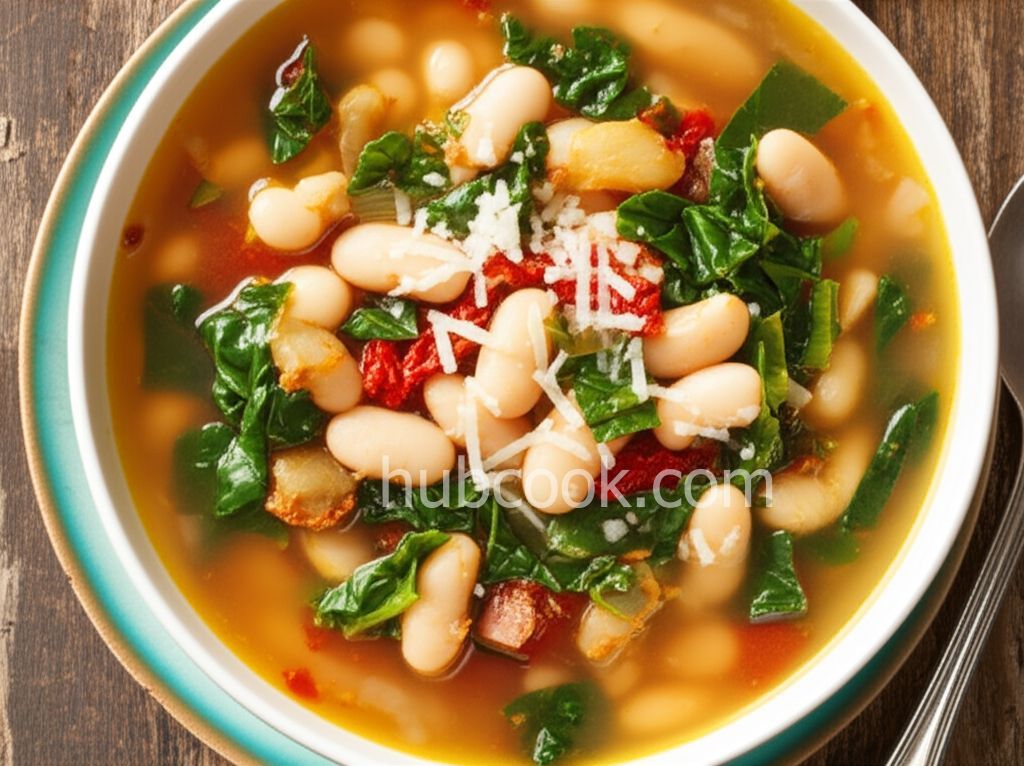 Tuscan Chard and Cannellini Bean Soup