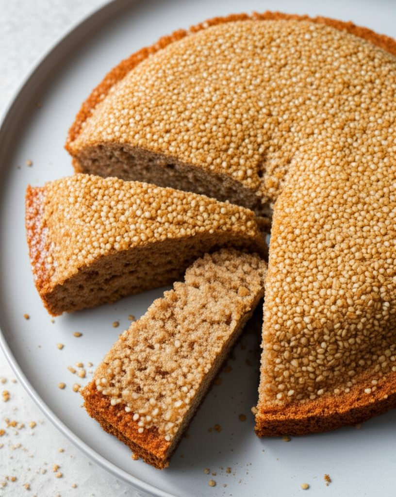 Vanilla Sesame Cake