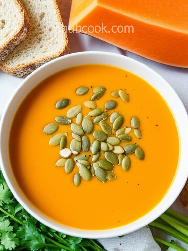 Vegan Carrot-Butternut Squash Soup