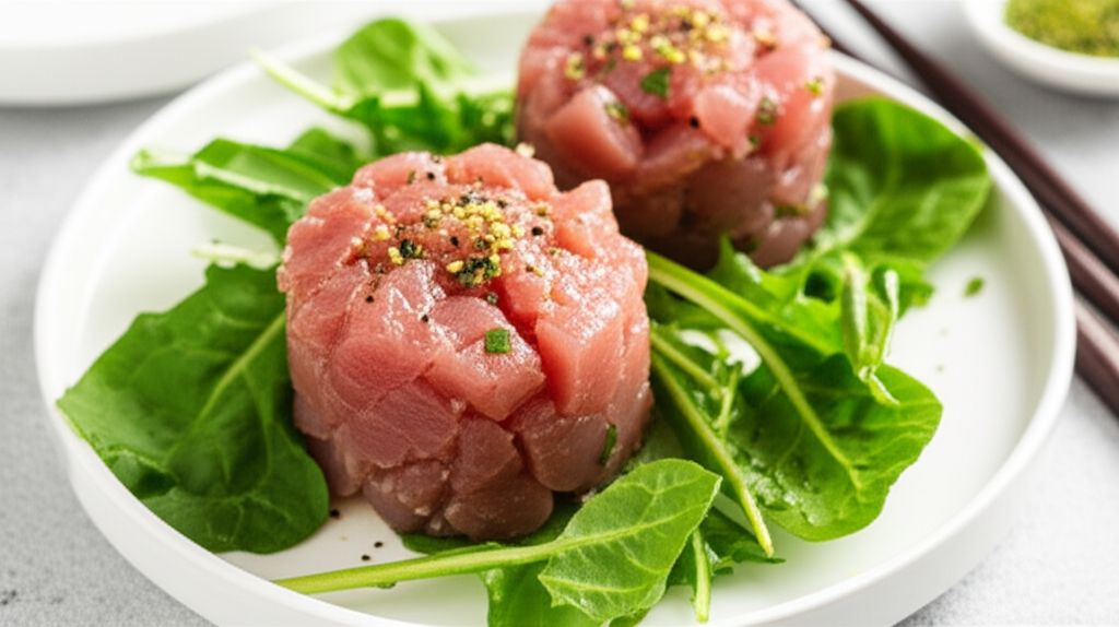 Wasabi Ahi Tuna Tartare
