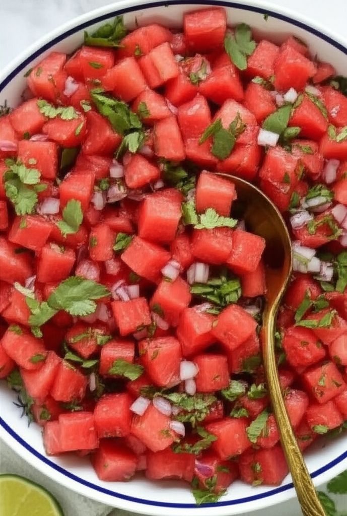 Watermelon Pineapple Salsa