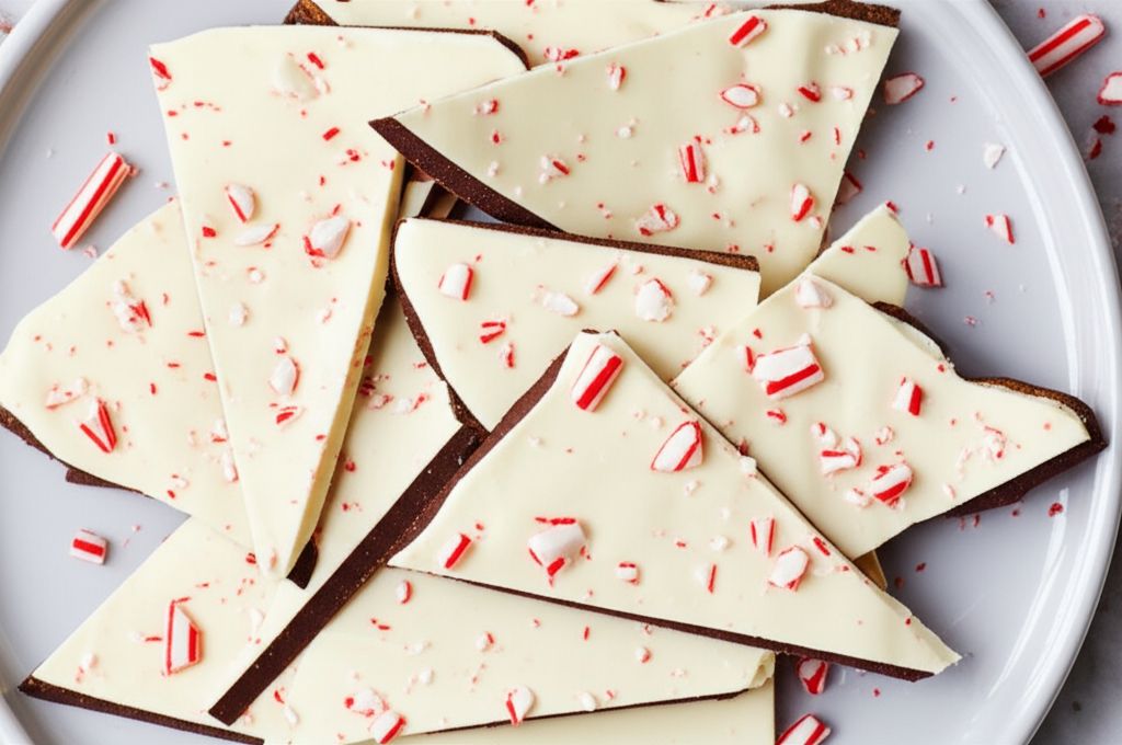 White Chocolate Peppermint Bark